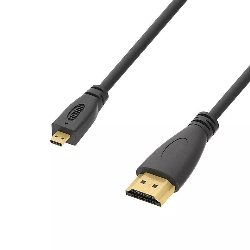 Câble Micro HDMI vers HDMI 1,5 m Compatible Raspberry Pi 4 et 5