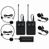 Microphone Sans Fil UHF TTD-M099 2 Émetteurs 4 Micros