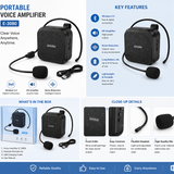 Mini Haut-Parleur Portable E-3080 avec Microphone Sans Fil