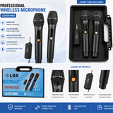 Microphones Sans Fil Professionnels Double LGX26108U 50m