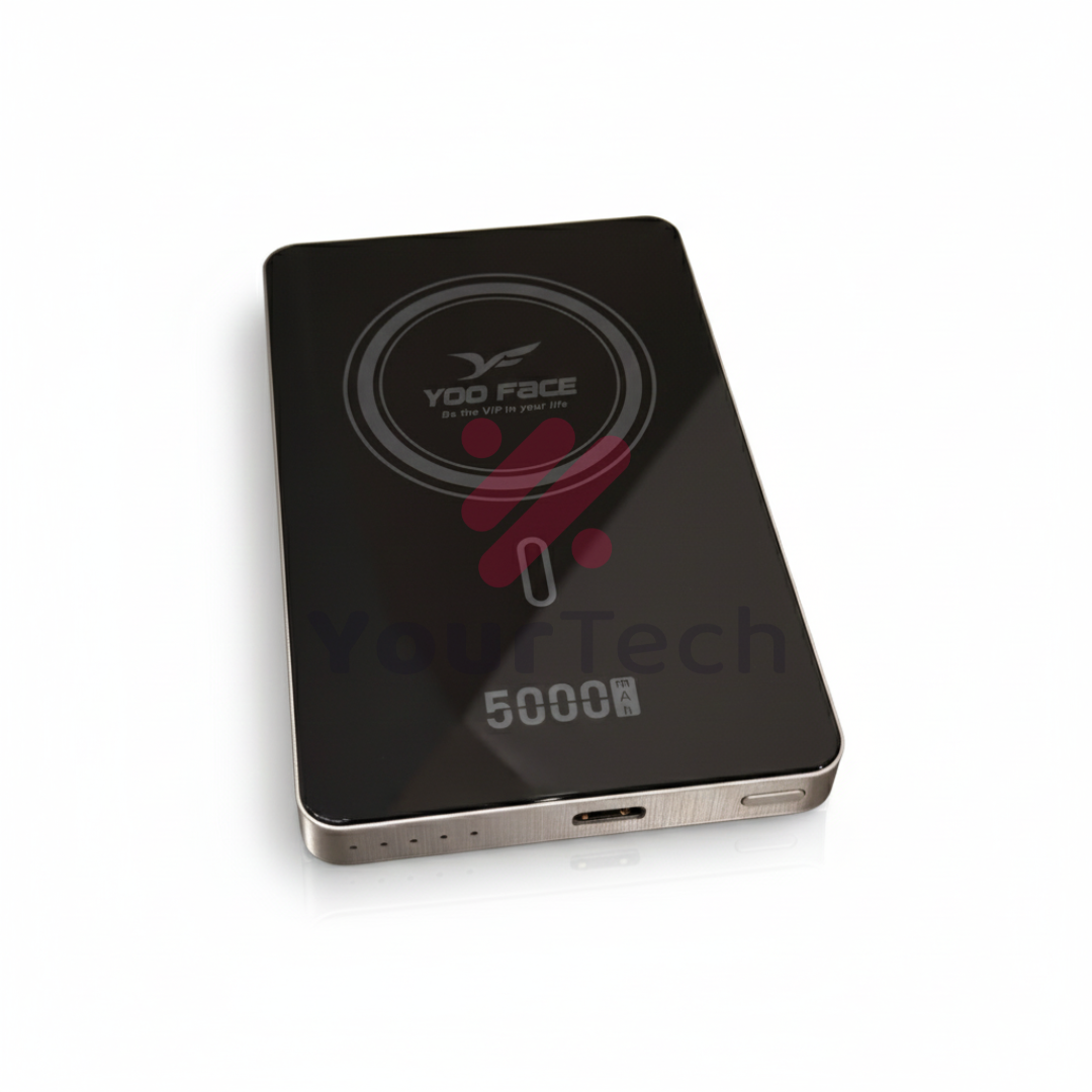 Power Bank Sans Fil Magnétique YOO FACE 5000mAh PD 20W PB-20