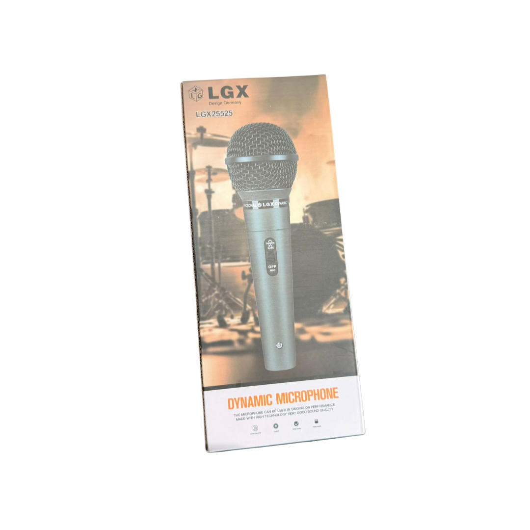 Microphone Dynamique LGX LGX25525 pour Chant et Performance Live