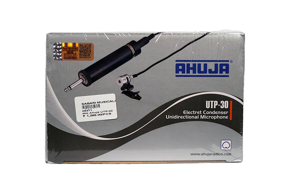 AHUJA UTP-30 Micro Cravate Condensateur Unidirectionnel