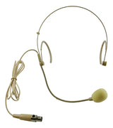 Microphone Sans Fil UHF Tour de Tête Couleur Peau – 30 m