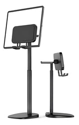 L-321 Adjustable Desktop Tablet & Phone Stand with Heavy Base