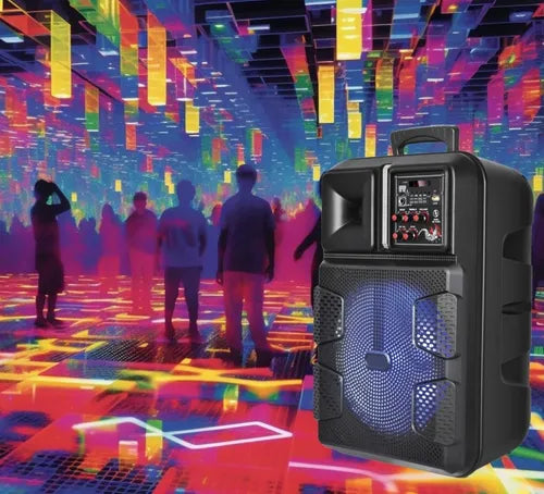 Haut-Parleur Bluetooth LT-5314 avec LED et Micro Sans Fil