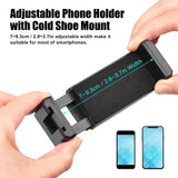 Kit Stabilisateur Vidéo en Forme de C avec Micro, Lumière LED et Support Téléphone – Idéal pour Vlogging & Tournage