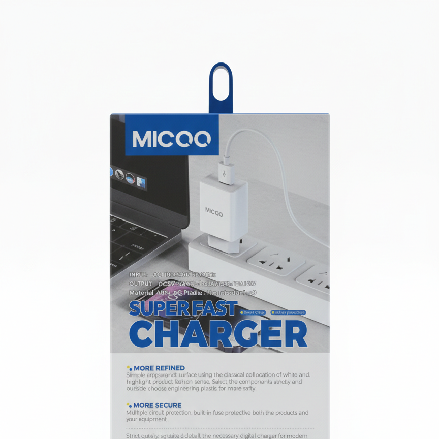 Chargeur MICQQ MI-591 Super Fast Charger 18W