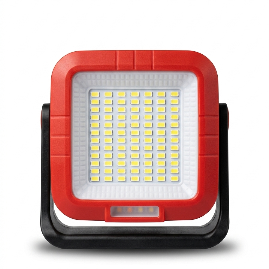 Projecteur LED Rechargeable 1300 Lumens 5400mAh Étanche IPX4