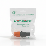Connecteur de Haut-Parleur Professionnel 4 Pôles Type Speakon