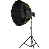 Kit Studio LED RGB 100W Softbox 90cm + Trépied 2,6m