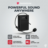 Leerfei E-3013 Haut-Parleur Bluetooth avec Microphone Portable