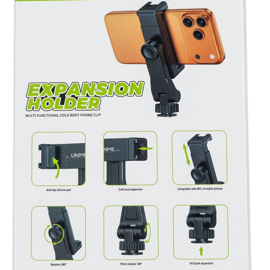 Support Smartphone Rotatif 360° avec Filetage 1/4"UNME PYP-Z507