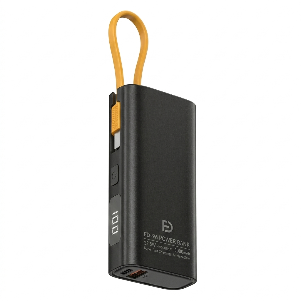 Power Bank FD-96 5000mAh 22.5W avec cable 4 en 1