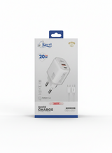 Chargeur Rapide Royal R676 CR-20W GaN avec Câble USB-C