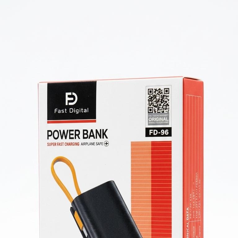 Power Bank FD-96 5000mAh 22.5W avec cable 4 en 1