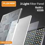 Panneau LED RGB 80W Plokama P19 Pro + trépied 2M pro