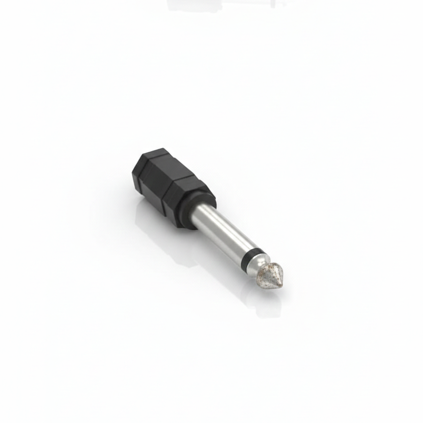 Adaptateur Audio Jack 6.35mm Mâle vers Jack 3.5mm Femelle