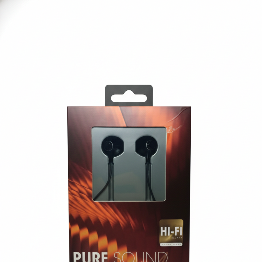 Écouteurs Filaire Plustar DP-308 Hi-Fi avec Basses Renforcées