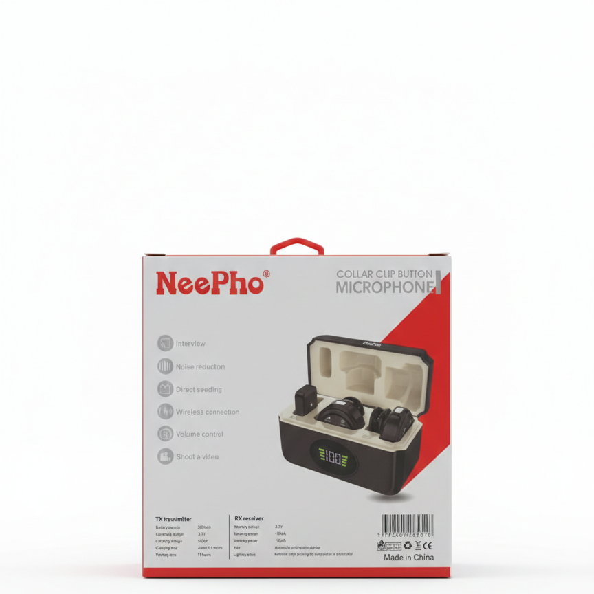 Microphone Lavalier Sans Fil NeePho NP-58