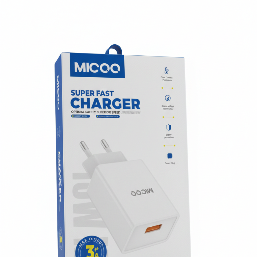 Chargeur MICQQ MI-591 Super Fast Charger 18W