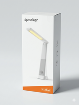 Lampe Bluetooth LED E-3040 Haut-Parleur Veilleuse 2400mAh
