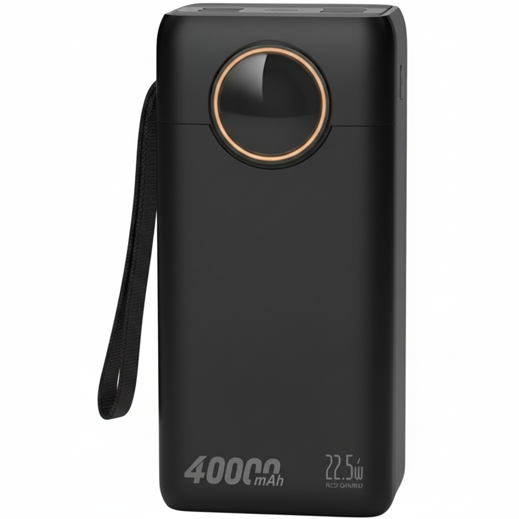 Power Bank LOZA LT-P220 40000 mAh 22,5W avec Câbles Intégrés