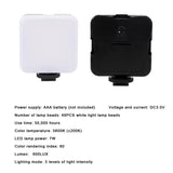 Kit Vlogging AY-49X avec Cage, Micro, Lumière LED et Télécommande Bluetooth