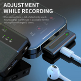 Micro-Cravate Sans Fil SX8 Lavalier pour Smartphone iOS & Type-C