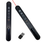 Télécommande multimédia sans fil 2,4 GHz – portée 100 m, pointeur USB