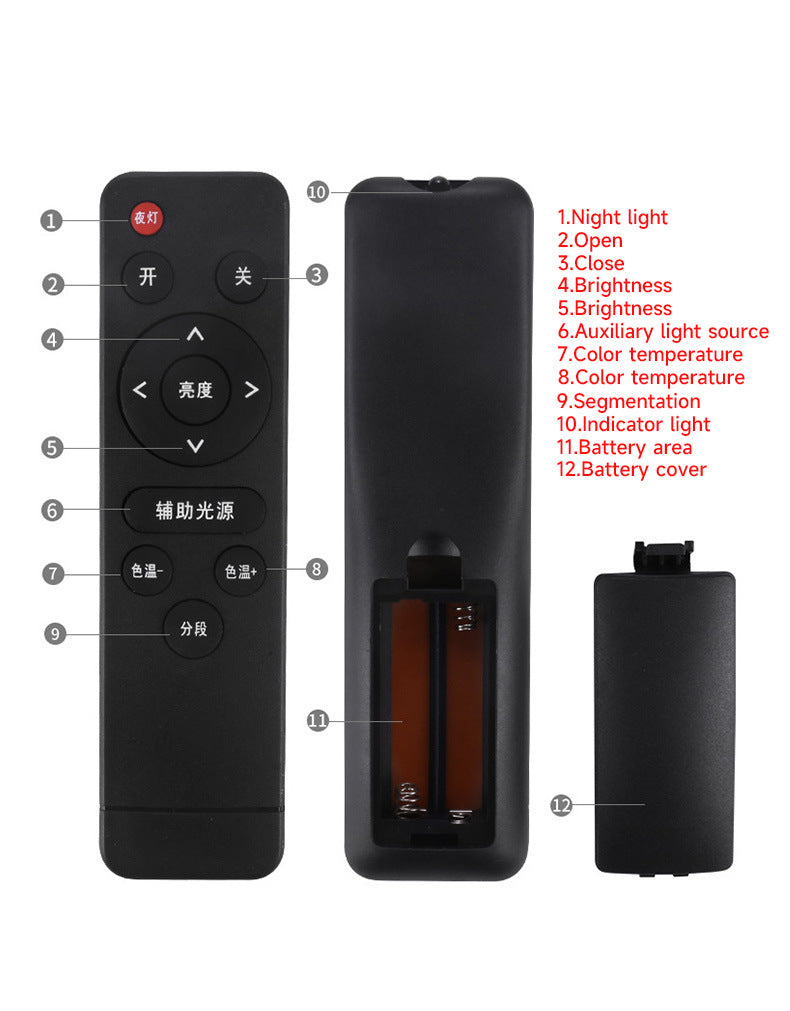 Panneau LED Studio 60W 24 Pouces pour Photo et Vidéo + trépied 2m