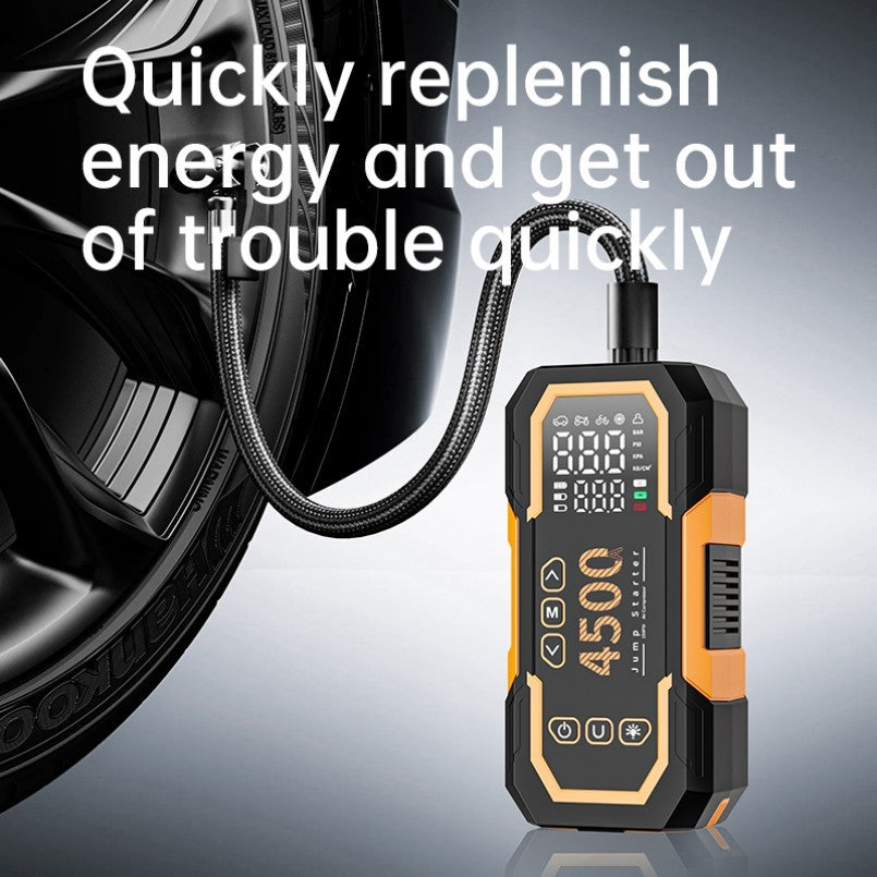 Démarreur Auto Royal R676 avec Compresseur et Power Bank 12000 mah