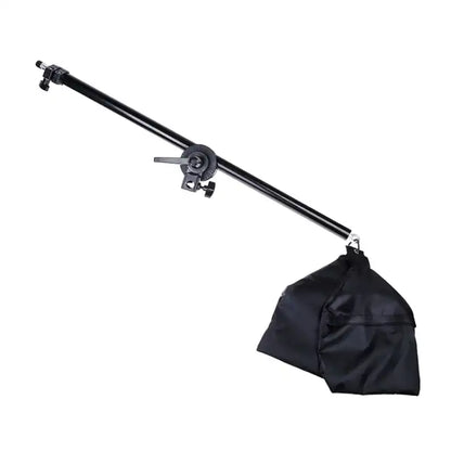 Ensemble d'éclairage Softbox (Softbox + Trépied + Perche, 4 Entrées pour Lampes)