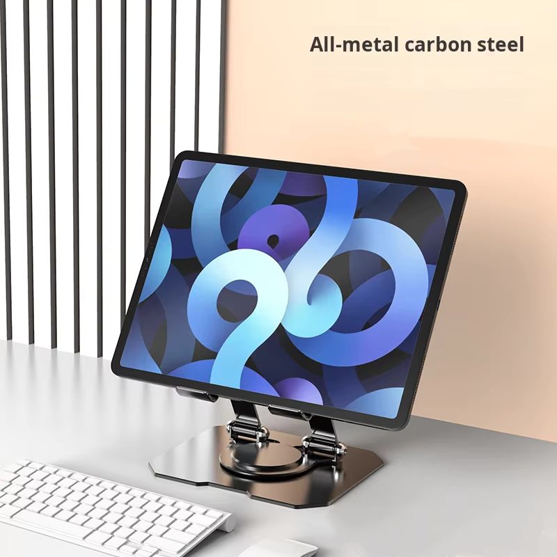 Support de tablette pliable transparent 360° réglable pour bureau