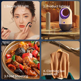 Panneau LED Studio 60W 24 Pouces pour Photo et Vidéo + trépied 2m