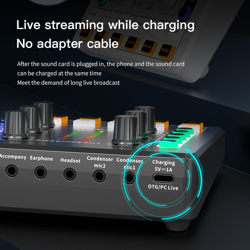Kit Micro BM800 + Carte Son M8 Bluetooth pour Podcast & Streaming