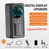 Démarreur de Secours ST-9637D avec Compresseur et Lampe LED