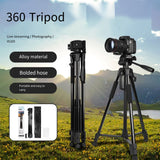 Trépied Smartphone 1,62m 360° pour Téléphone, Caméra & Ring Light