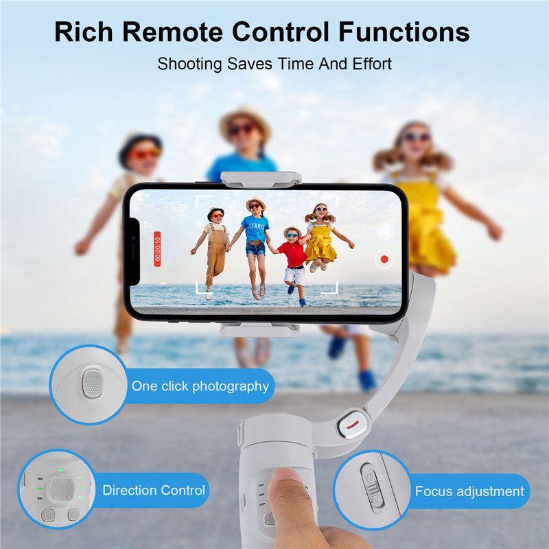 Stabilisateur Smartphone M1 3 Axis Gimbal avec Suivi Visage AI