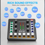 Kit Micro BM800 + Carte Son M8 Bluetooth pour Podcast & Streaming