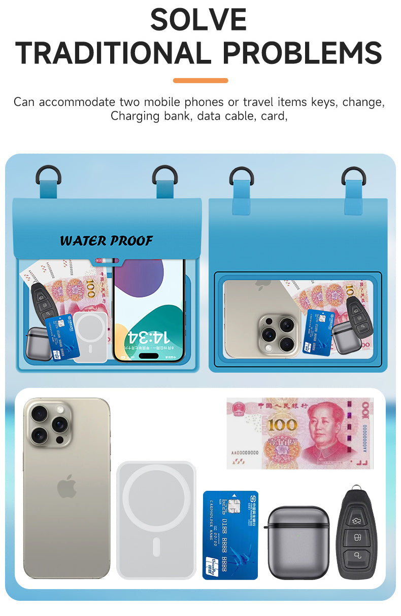 Pochette Étanche Smartphone – Sac Waterproof pour Natation