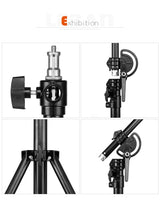 Support de lumière professionnel avec bras de flèche réglable