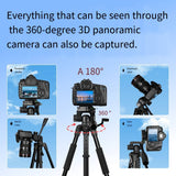 Trépied Smartphone 1,62m 360° pour Téléphone, Caméra & Ring Light