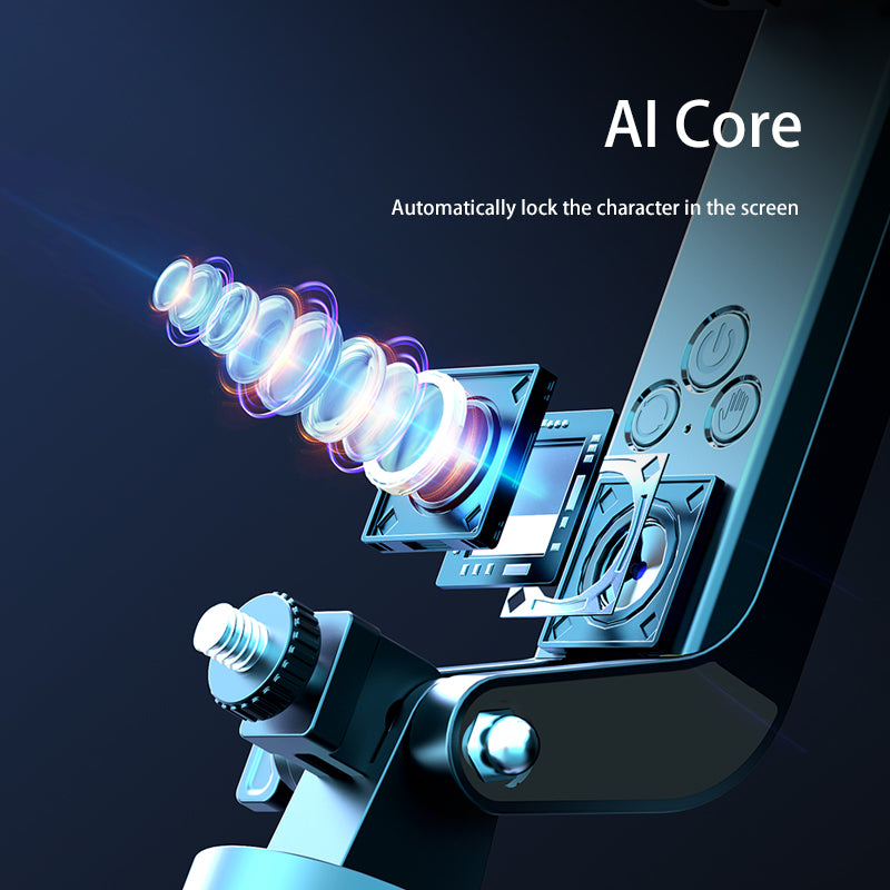 Trépied Suivi Automatique Visage 360° Selfie Stick Q515TK