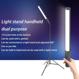 Lampe Tube RGB 8W Portable pour Live, Maquillage et Vidéo