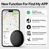 GPS Tracker Apple Find My Anti-Perte pour Clés, Sac et Valise