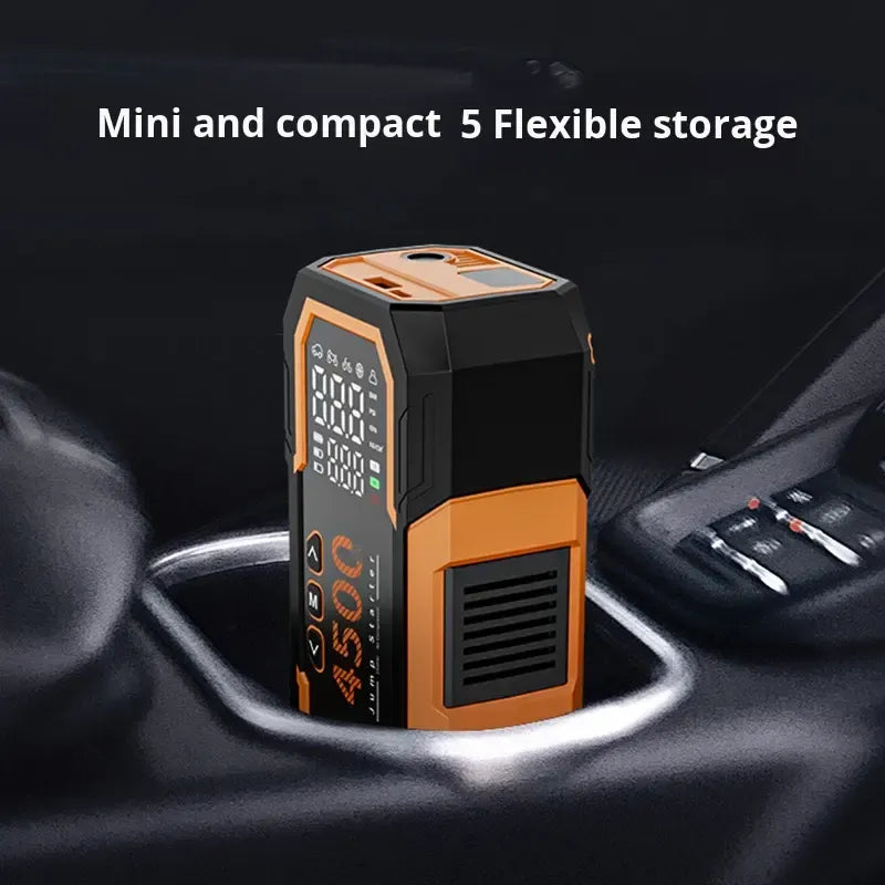 Démarreur Auto Royal R676 avec Compresseur et Power Bank 12000 mah