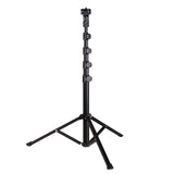 Trépied Télescopique 2-en-1 Léger avec Tête Flexible 1.7m