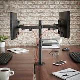 Support de Bureau pour Double Écran – Bras Articulés pour Moniteurs de 13" à 32"