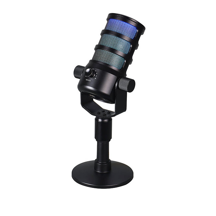 Microphone RGB PDO Réduction de Bruit USB Type-C Streaming